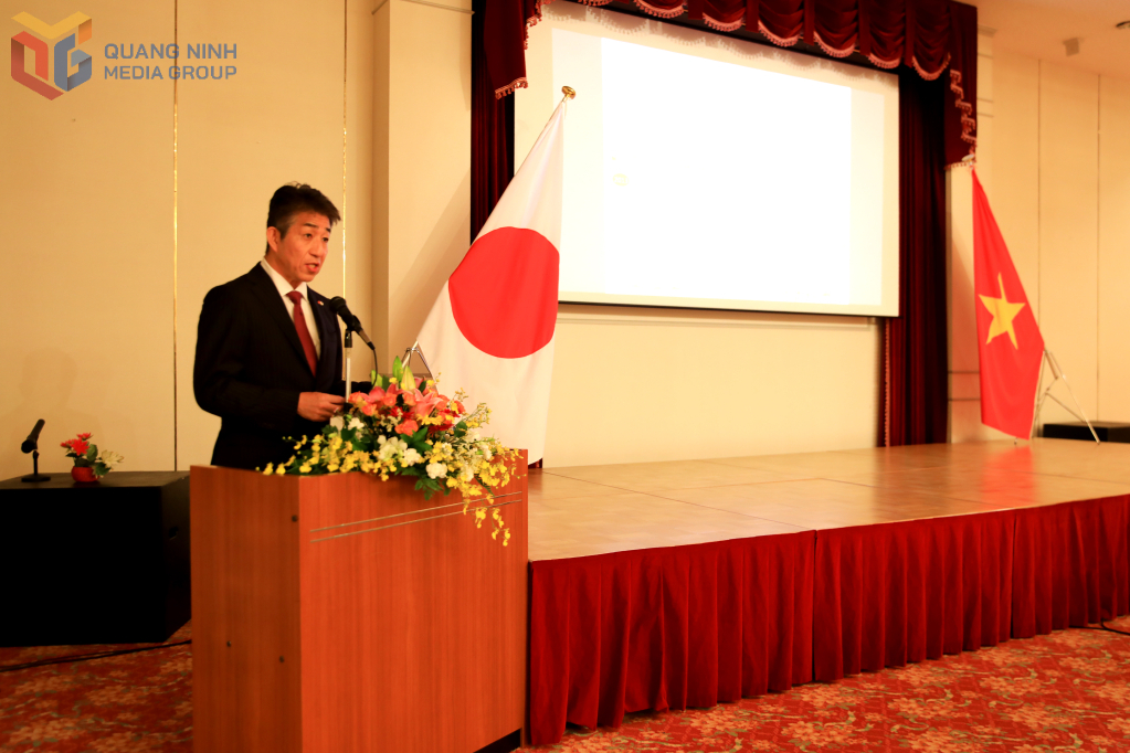 Ông Nakagawa Tetsuyuki, Tổng giám đốc Công ty TNHH AeonMallViệt Nam phát biểu tại Diễn đàn