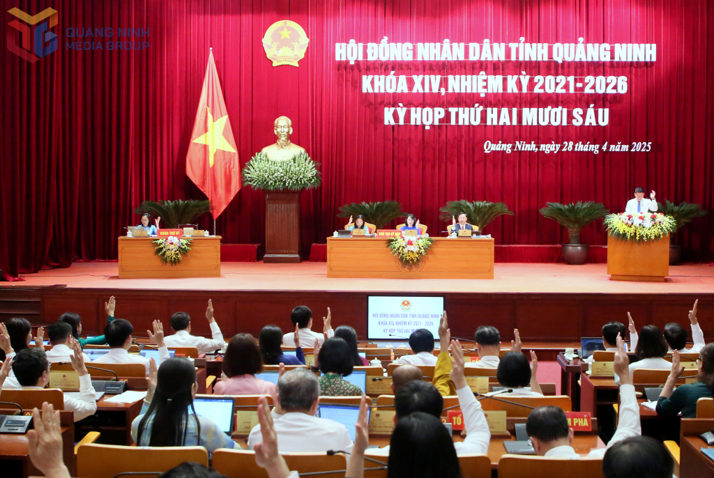 Kỳ họp thứ 26 HĐND tỉnh khóa XIV, nhiệm kỳ 2021-2026.