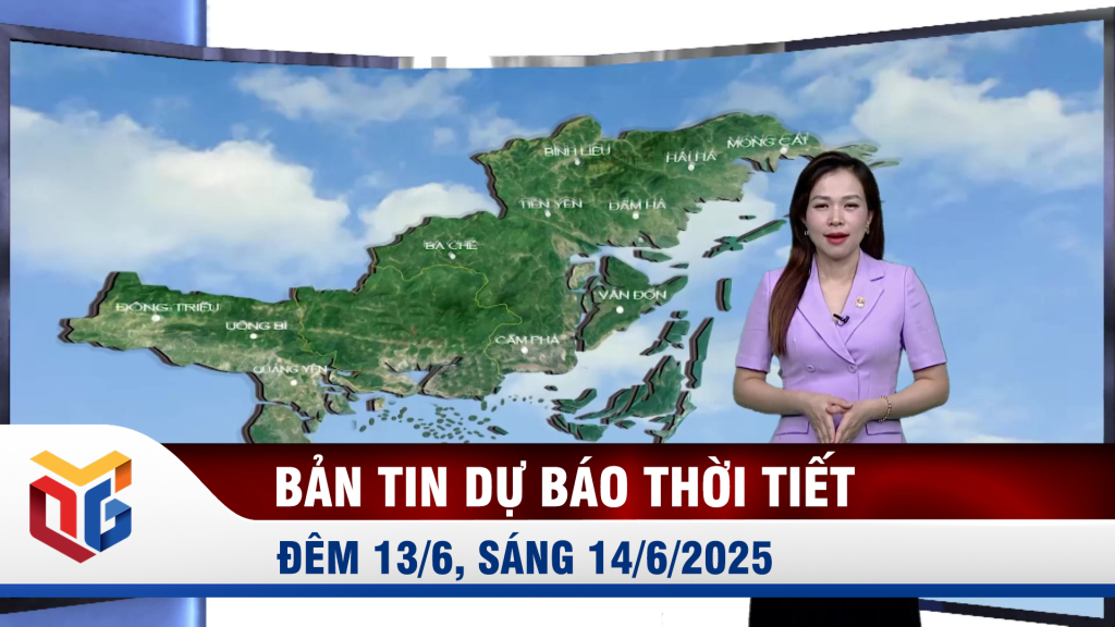 Bản tin dự báo thời tiết đêm 13/6, ngày 14/6/2025