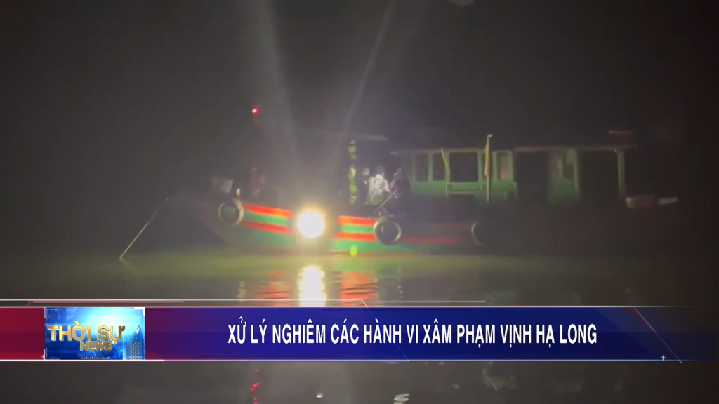 Xử lý nghiêm các hành vi xâm phạm Vịnh Hạ Long