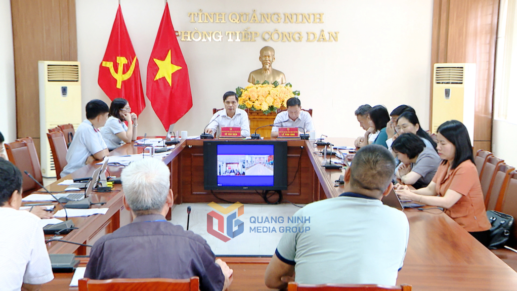 Đồng chí Vũ Văn Diện, Phó Chủ tịch Thường trực UBND tỉnh cho ý kiến chỉ đạo đối với từng vụ việc cụ thể. 