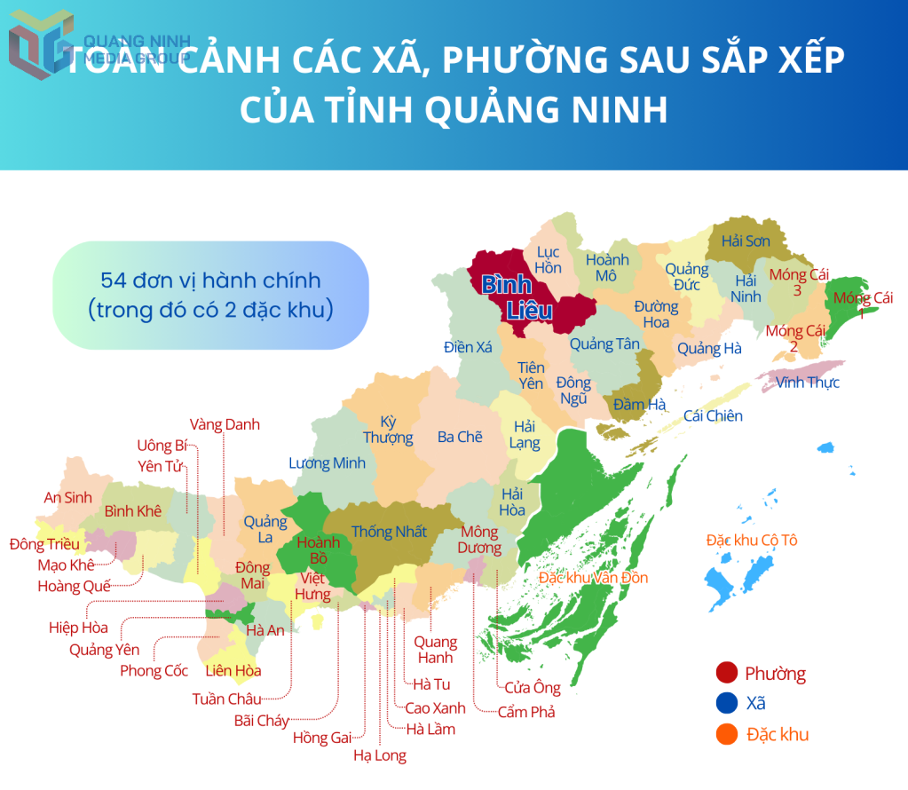 Xã Bình Liêu được hình thành trên cơ sở sáp nhập thị trấn Bình Liêu, xã Húc Động và xã Vô Ngại.