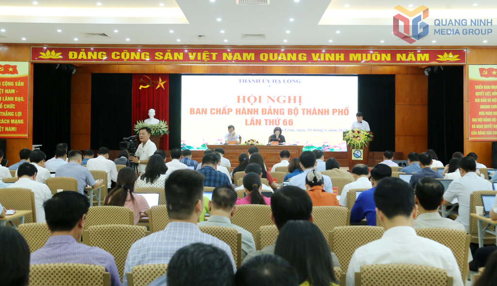 Hội nghị lần thứ 66 của Ban Chấp hành Đảng bộ TP Hạ Long.