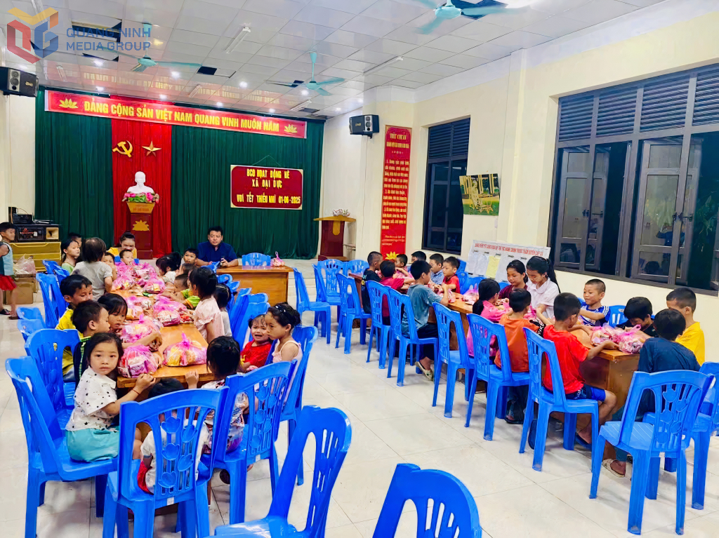Huyện Đoàn Tiên Yên tổ chức sinh hoạt hè cho trẻ em.