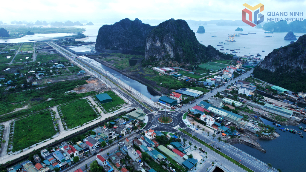 Công trình hoàn thành kết nối đồng bộ với tuyến đường bao biển Hạ Long - Cẩm Phả mở rộng không gian phát triển kinh tế xã hội, nâng cao chất lượng môi trường, đời sống nhân dân trên địa bàn