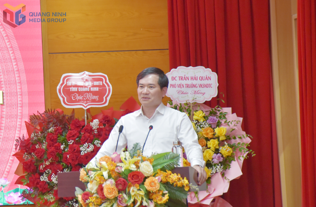 đồng chí Vũ Quyết Tiến, Phó Bí thư Tỉnh ủy.