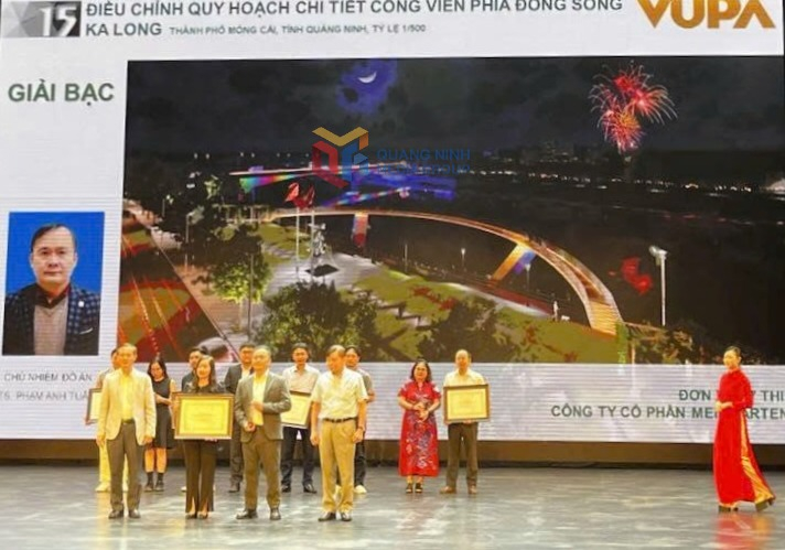 Quy hoạch chi tiết công viên phía Đông sông Ka Long đạt Giải Bạc giải thưởng Quy hoạch đô thị Quốc gia lần thứ IV