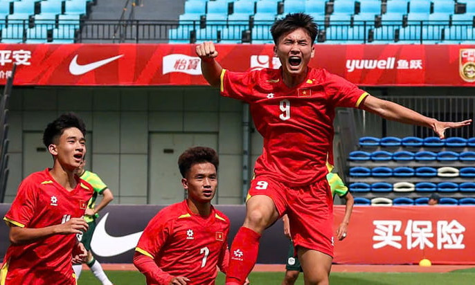 Sao trẻ nhà bầu Hiển lập công, U16 Việt Nam thắng U16 Ả Rập Xê Út