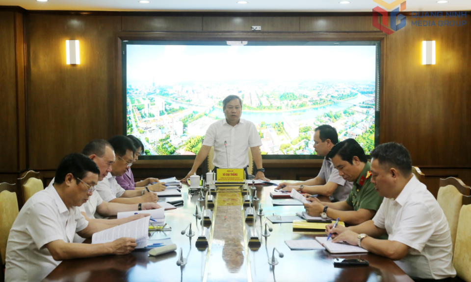 Họp Thường trực Ban Chỉ đạo phòng, chống tham nhũng, lãng phí, tiêu cực tỉnh
