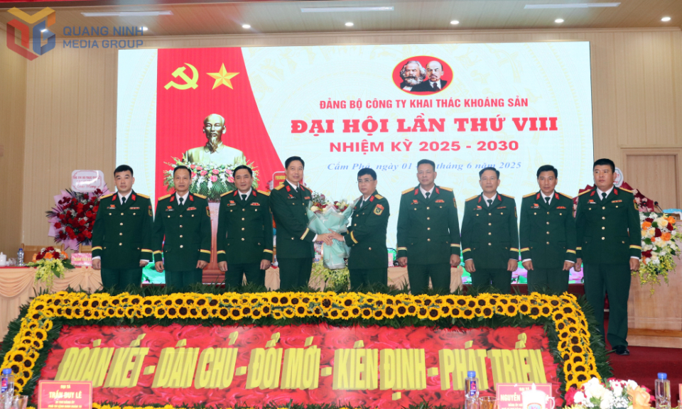 Đại hội Đảng bộ Công ty Khai thác khoáng sản lần thứ XIII