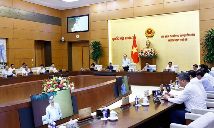Khai mạc Phiên họp thứ 46 của Ủy ban Thường vụ Quốc hội