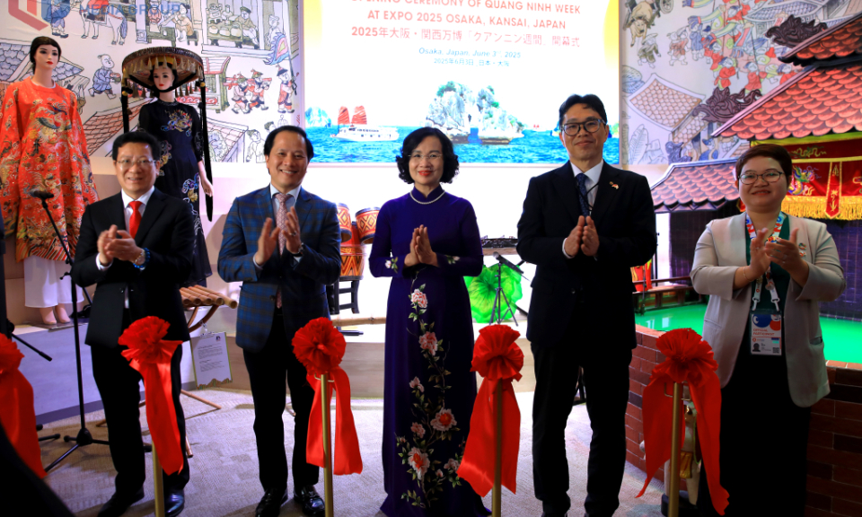 Khai mạc Tuần lễ Quảng Ninh EXPO 2025 tại Nhật Bản
