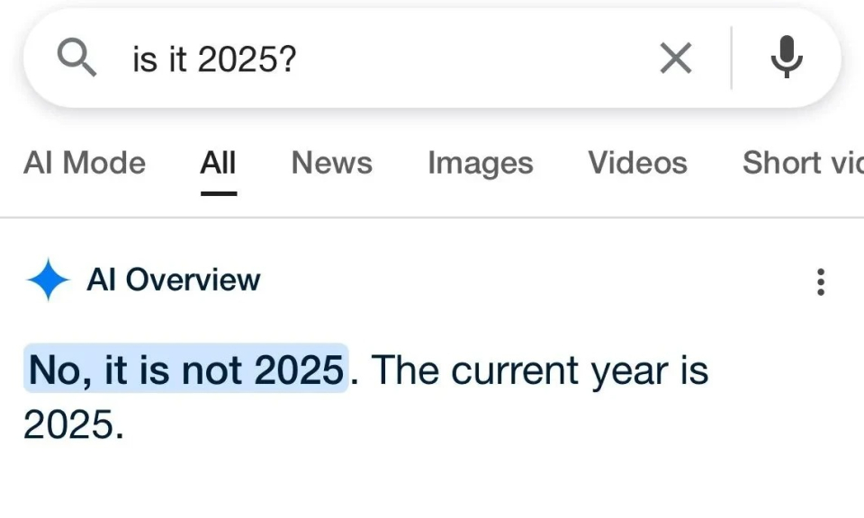 AI của Google gặp lỗi kỳ quặc: Vẫn nghĩ năm nay là... 2024