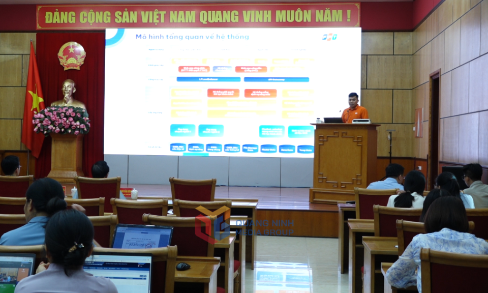 Tập huấn sử dụng hệ thống giải quyết thủ tục hành chính tỉnh Quảng Ninh năm 2025
