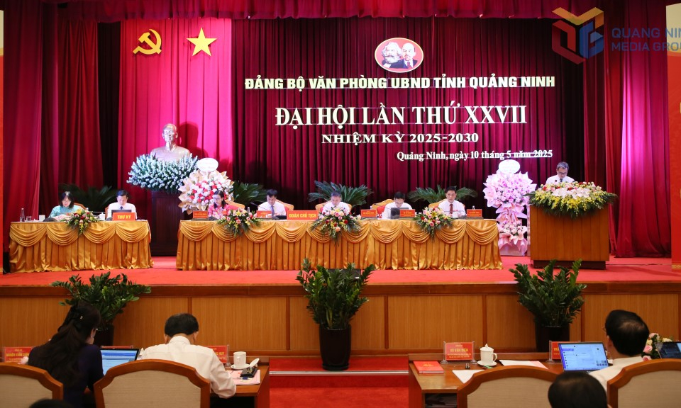 Các chi, đảng bộ cơ sở thuộc Đảng bộ UBND tỉnh hoàn thành sớm tổ chức đại hội nhiệm kỳ 2025 - 2030