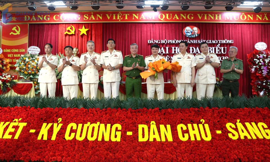 Đại hội Đảng bộ Phòng Cảnh sát giao thông Công an tỉnh nhiệm kỳ 2025-2030
