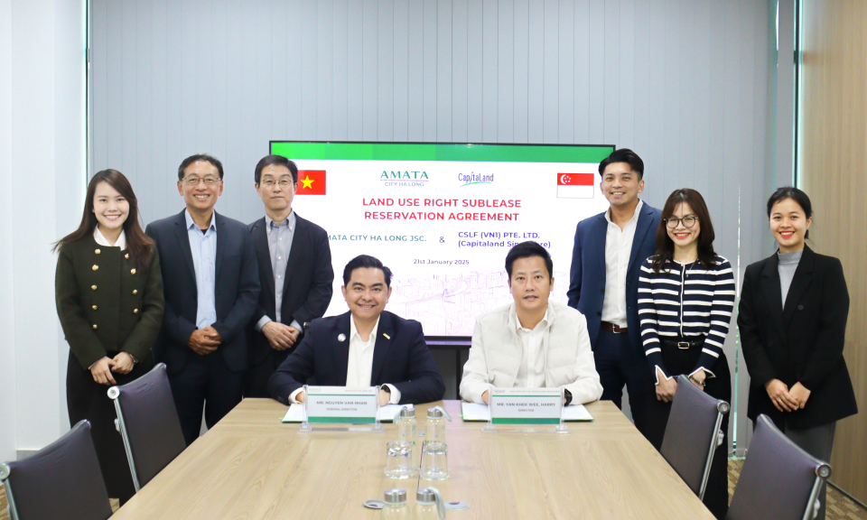 CapitaLand SEA Logistics Fund chính thức đầu tư tại Amata City Ha Long