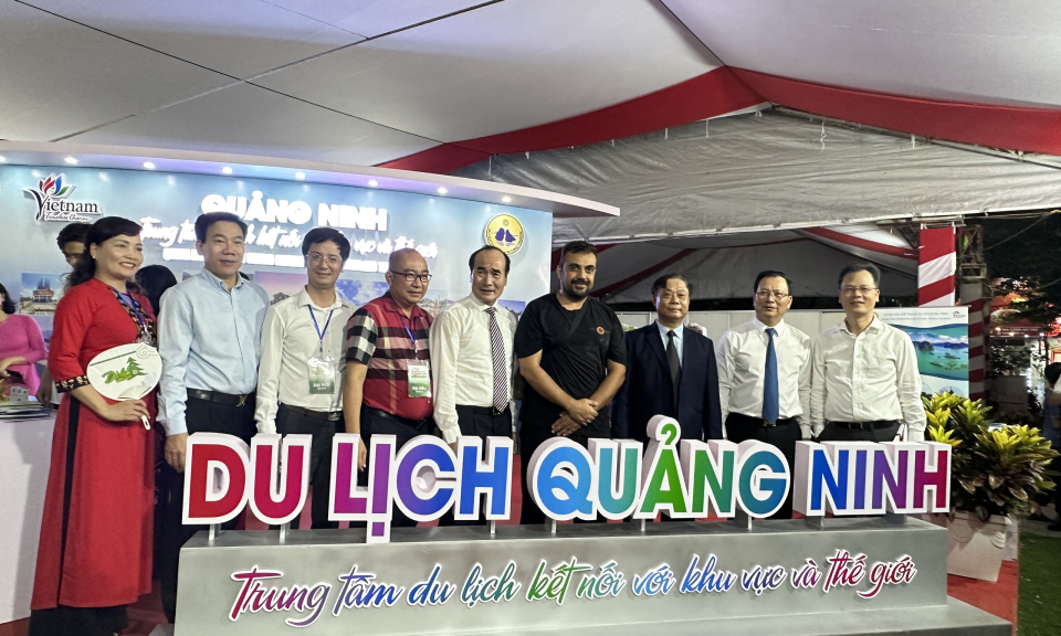 Quảng bá du lịch Quảng Ninh tại Hội chợ Du lịch quốc tế Lào Cai - LITM 2025