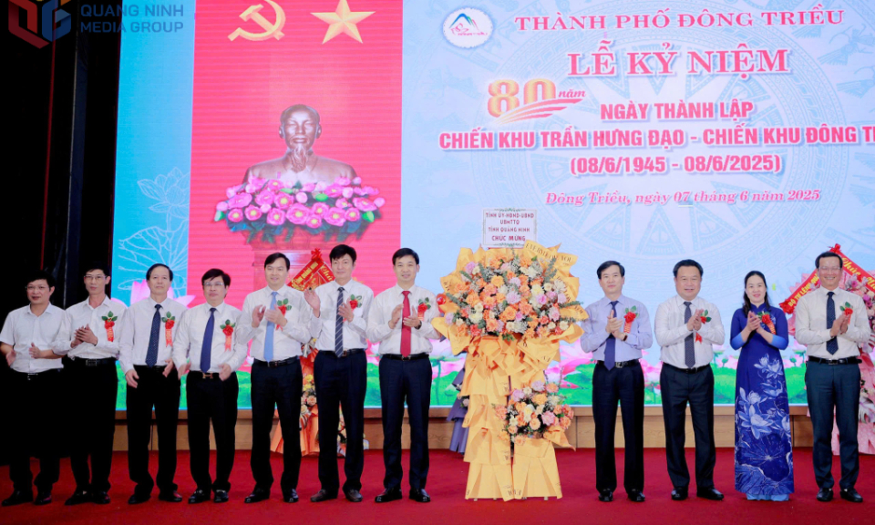 Đông Triều: Kỷ niệm trọng thể 80 năm ngày thành lập Đệ tứ Chiến khu Trần Hưng Đạo- Chiến khu Đông Triều