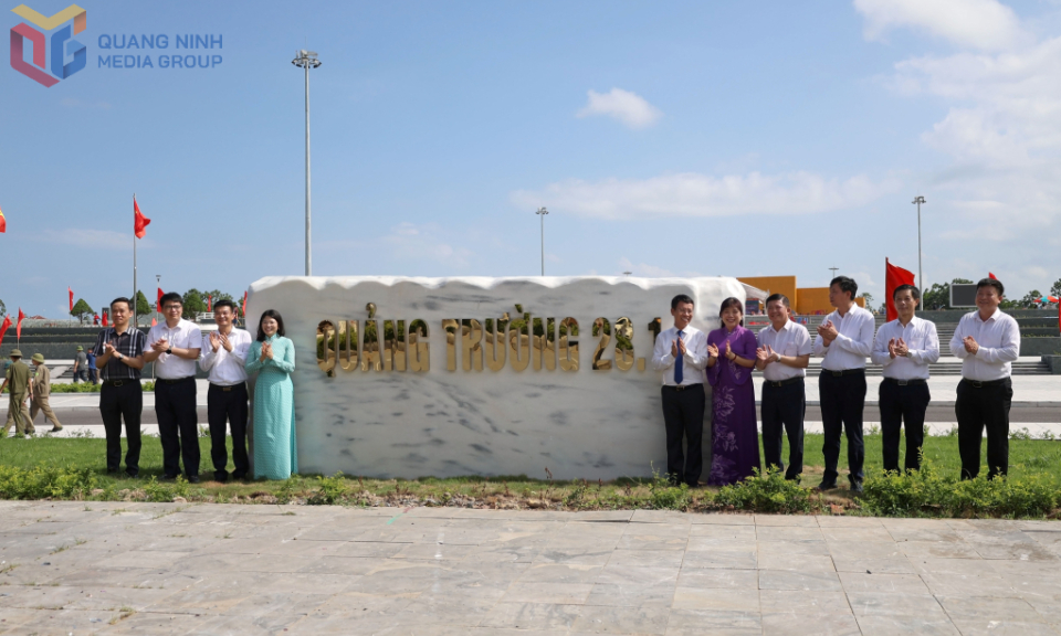 Khánh thành Quảng trường Trung tâm huyện Đầm Hà 28-1