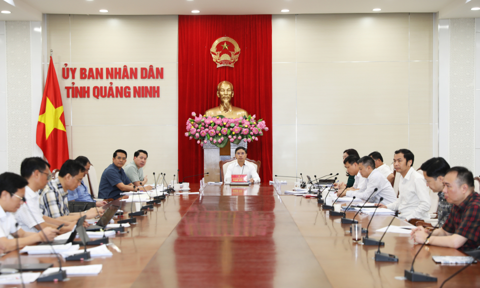 Họp Thường vụ Đảng ủy UBND tỉnh