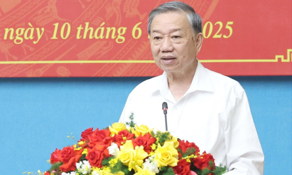 Phát biểu của Tổng Bí thư Tô Lâm tại buổi làm việc với Ban Thường vụ Tỉnh ủy Phú Thọ, Vĩnh Phúc, Hòa Bình