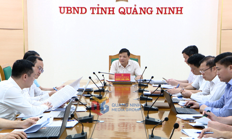 UBND tỉnh nghe và cho ý kiến về dự thảo nghị quyết trình HĐND tỉnh