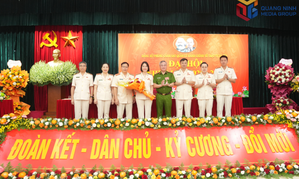 Đại hội Đảng bộ phòng Cảnh sát Quản lý hành chính về Trật tự xã hội nhiệm kỳ 2025-2030
