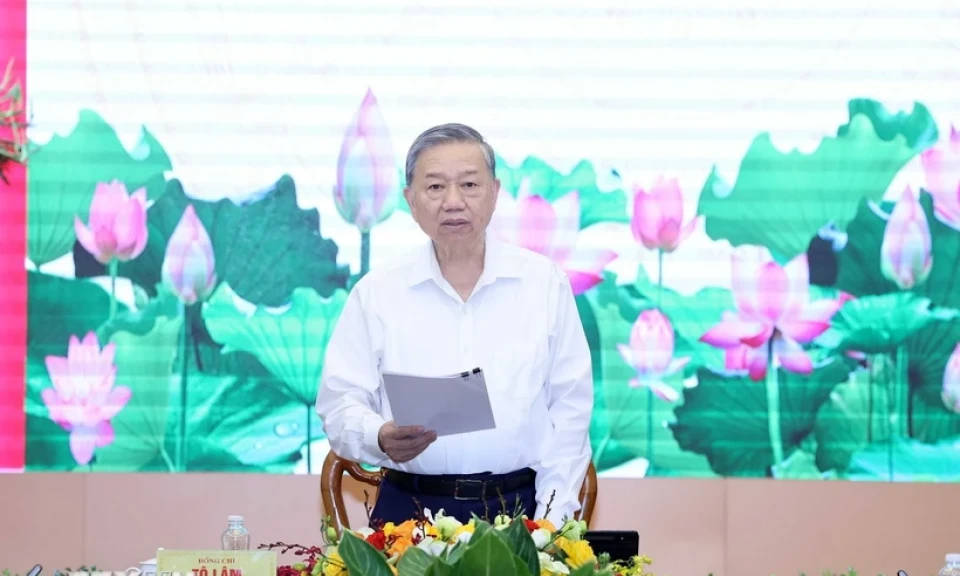 Tổng Bí thư Tô Lâm: Kết hợp hài hòa, biện chứng công tác tuyên giáo và dân vận