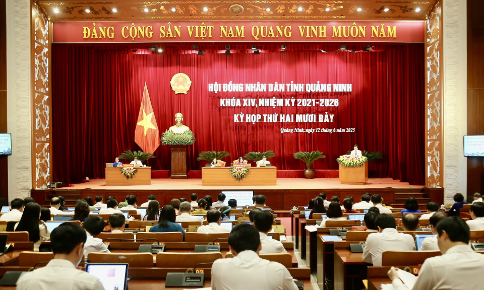 Khai mạc kỳ họp thứ 27 – kỳ họp chuyên đề của HĐND tỉnh