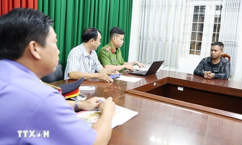 Bắt giữ nghi phạm giết người khi đang tìm cách bỏ trốn qua biên giới