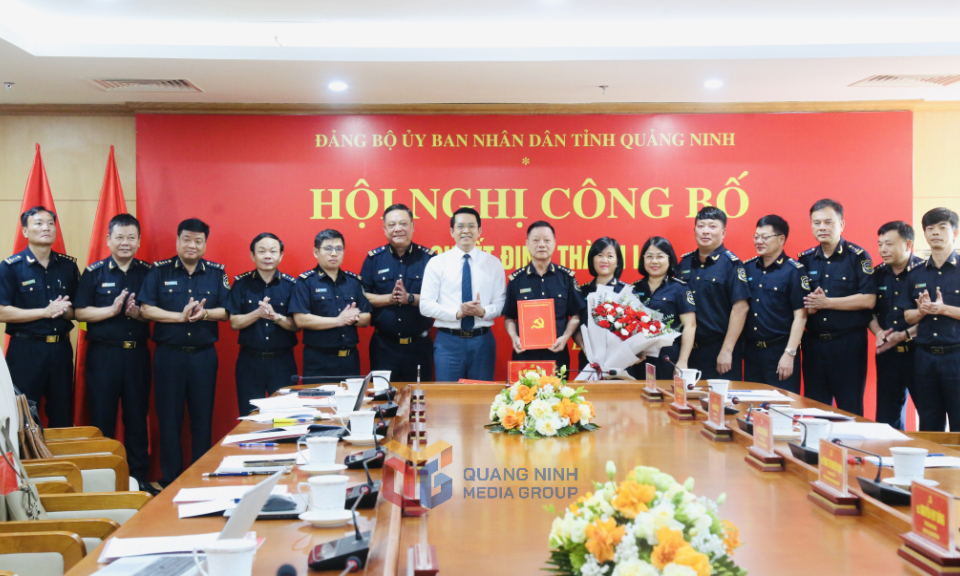 Thành lập Đảng bộ Chi cục Hải quan khu vực VIII trực thuộc Đảng bộ UBND tỉnh
