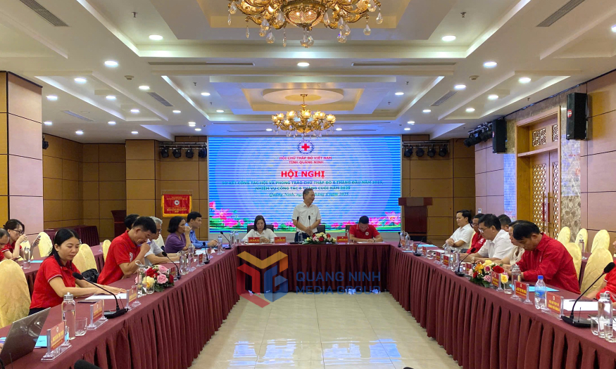 Hội Chữ thập đỏ tỉnh triển khai nhiệm vụ công tác 6 tháng cuối năm 2025