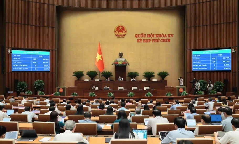 Quốc hội chính thức thông qua việc sửa đổi, bổ sung một số điều của Hiến pháp
