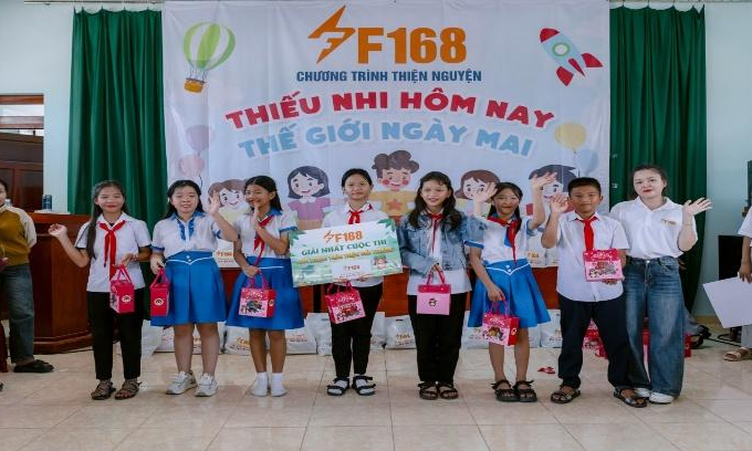 Khi yêu thương được gieo mầm từ trái tim - Hành trình đặc biệt của F168 tại Phú Yên