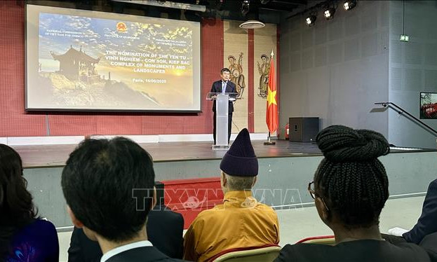 Quảng bá giá trị văn hóa, lịch sử, tâm linh của Quần thể di tích và danh thắng Yên Tử - Vĩnh Nghiêm - Côn Sơn, Kiếp Bạc tại Pháp