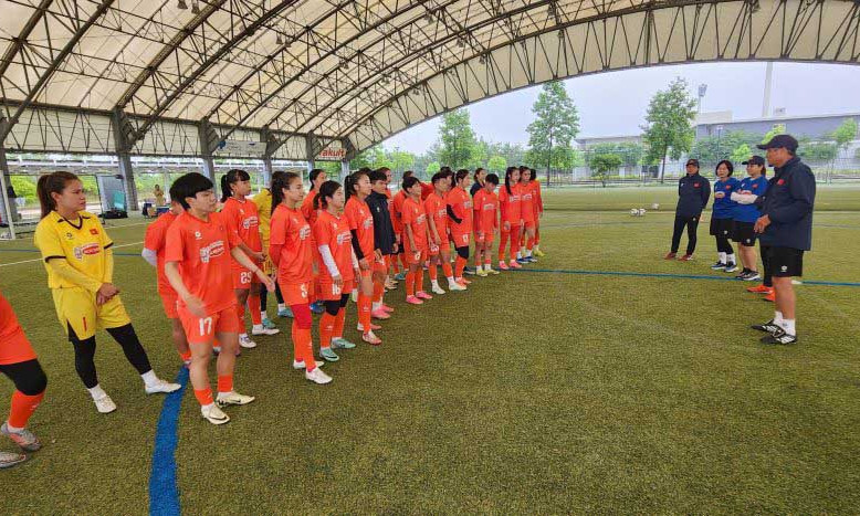 Đội tuyển nữ Việt Nam kết thúc đợt tập huấn tại Nhật Bản