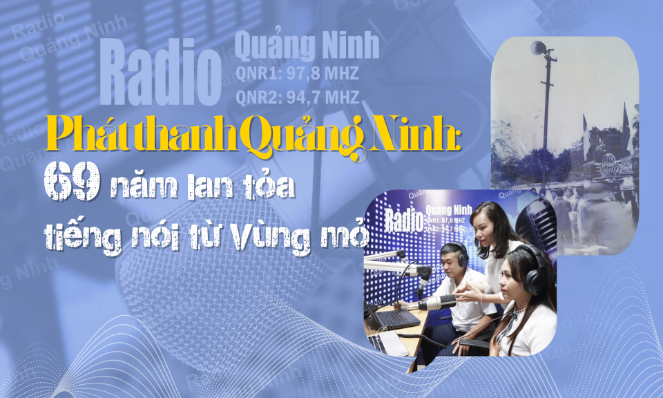 Phát thanh Quảng Ninh: 69 năm lan tỏa tiếng nói từ Vùng mỏ