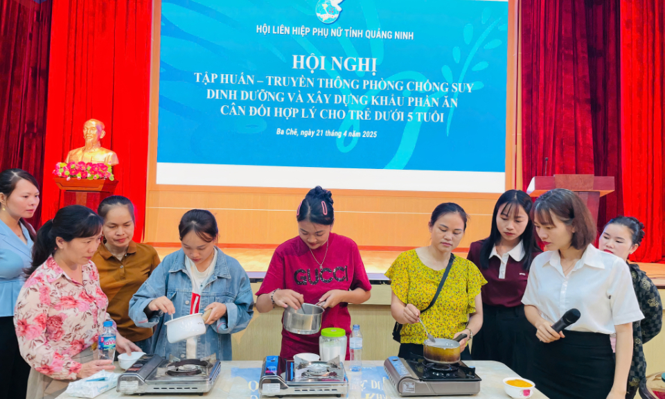 Cải thiện dinh dưỡng cho trẻ em