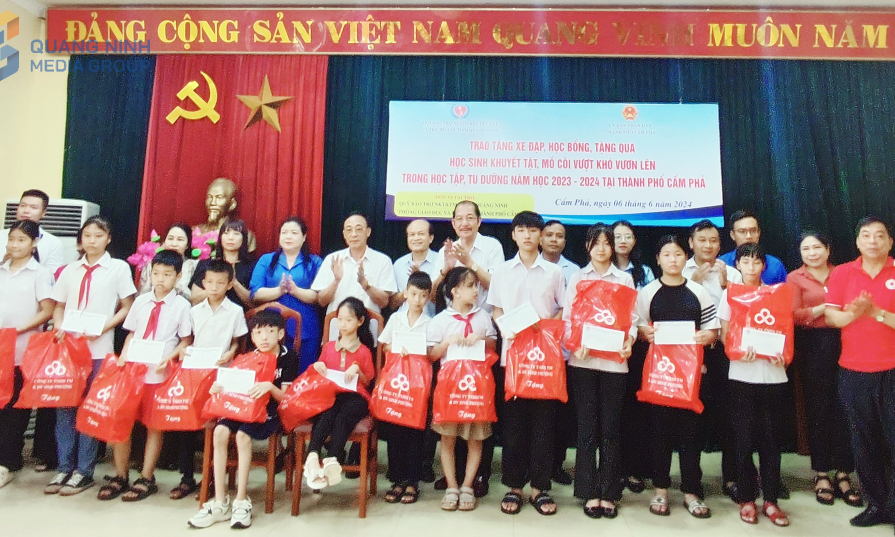 TP Cẩm Phả: Chung tay chắp cánh ước mơ cho những trẻ em kém may mắn