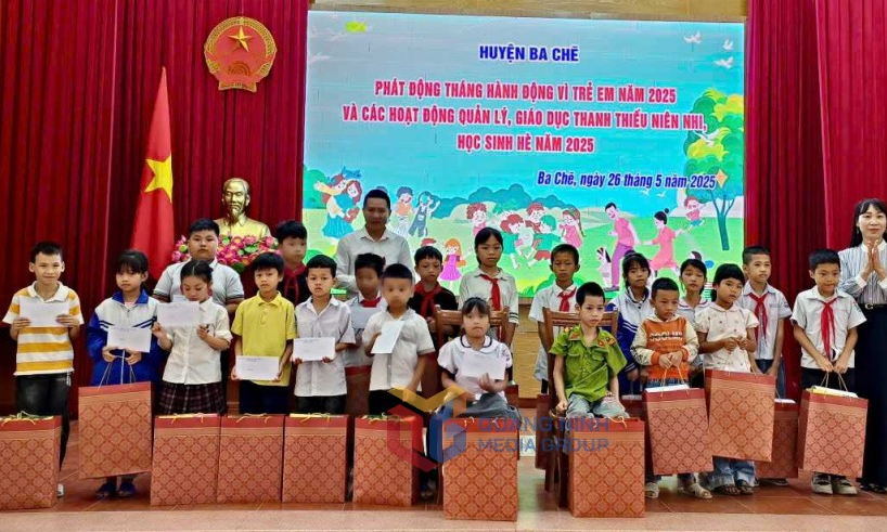 Ba Chẽ: Ưu tiên nguồn lực hoàn thành các mục tiêu vì trẻ em
