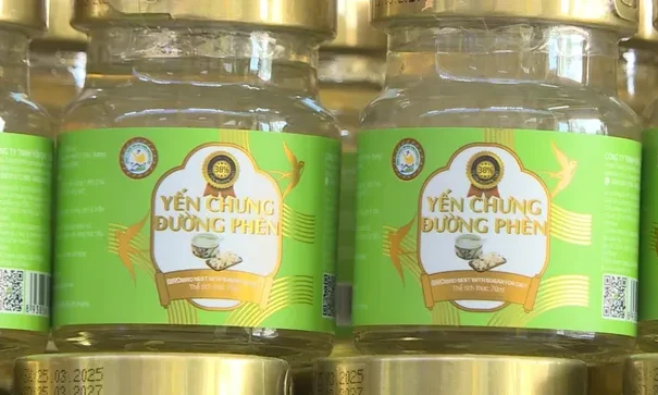 Chuyển cơ quan công an điều tra 23.000 sản phẩm yến chưng