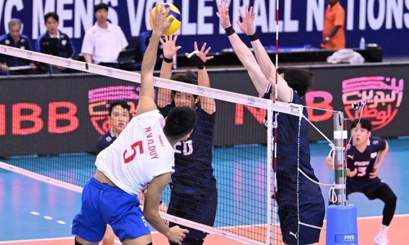 Thua Hàn Quốc, bóng chuyền nam Việt Nam đứng nhì bảng tại AVC Nations Cup