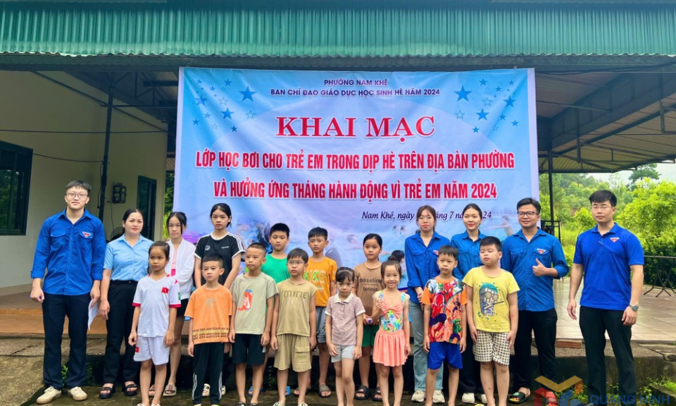 Bí thư Đoàn Thanh niên Nguyễn Mạnh Hùng - Người thắp lửa yêu thương và hành động vì trẻ em