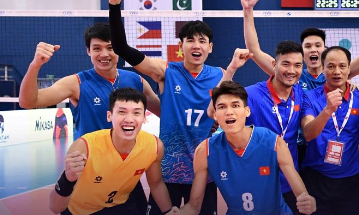 Xác định các cặp tứ kết bóng chuyền nam AVC Nations Cup 2025