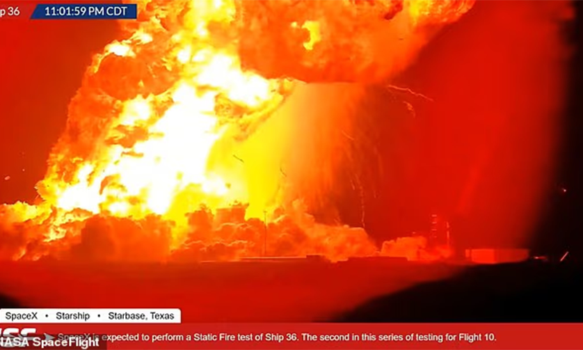 Tên lửa Starship của Elon Musk phát nổ kinh hoàng, rung chuyển căn cứ SpaceX