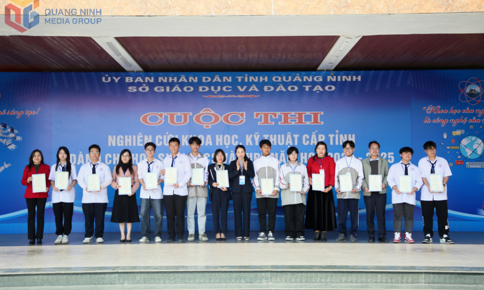 Quảng Ninh thúc đẩy sáng tạo khoa học kỹ thuật trong học sinh, sinh viên