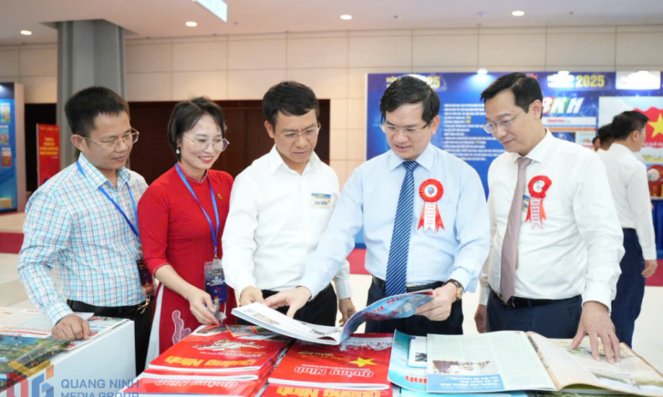 Trưng bày báo chí Quảng Ninh tại Hội Báo toàn quốc 2025