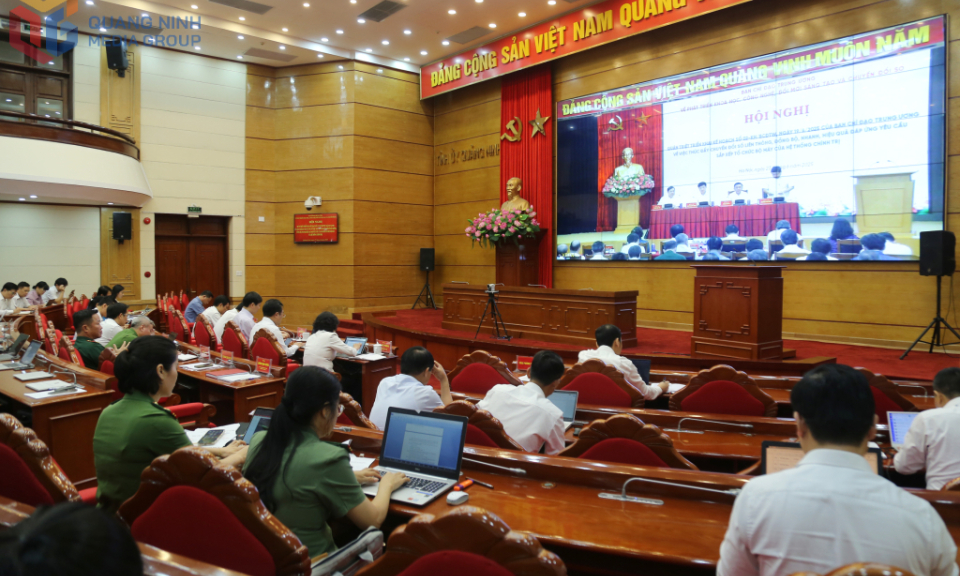 Hội nghị toàn quốc quán triệt triển khai Kế hoạch thúc đẩy chuyển đổi số