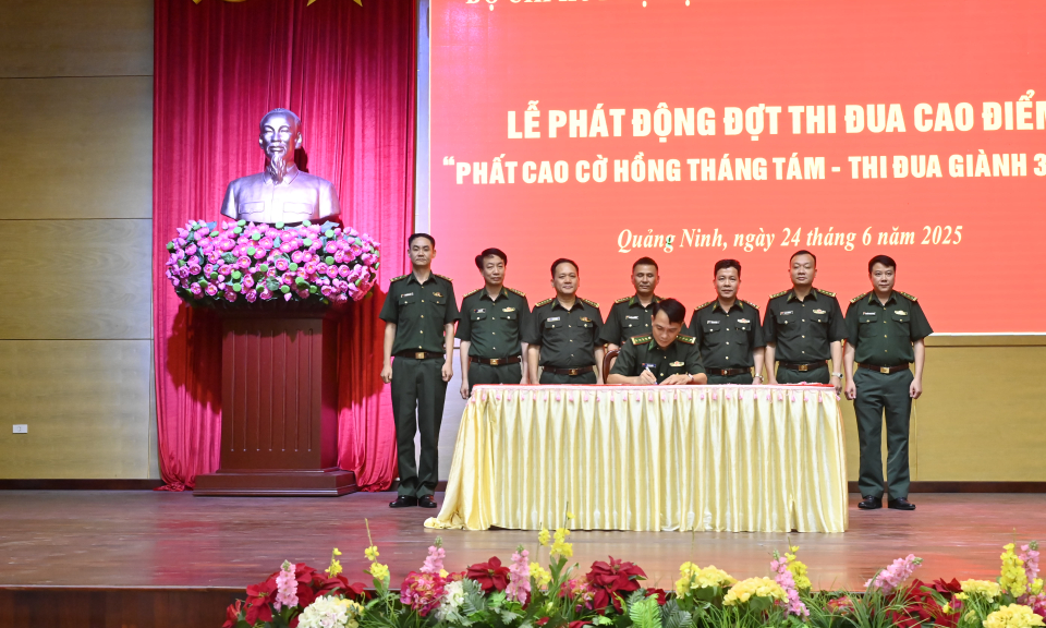 BĐBP tỉnh Quảng Ninh triển khai nhiệm vụ công tác Biên phòng 6 tháng cuối năm 2025